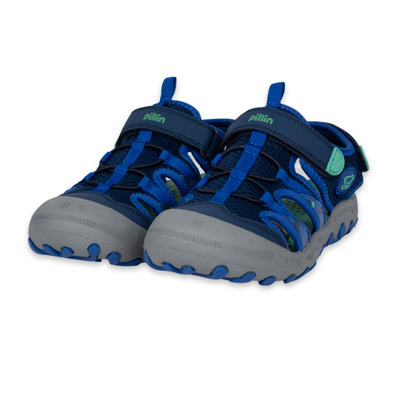 SANDALIAS NIÑO PILLÍN OUTDOOR PZA432-24AZL AZUL - 1