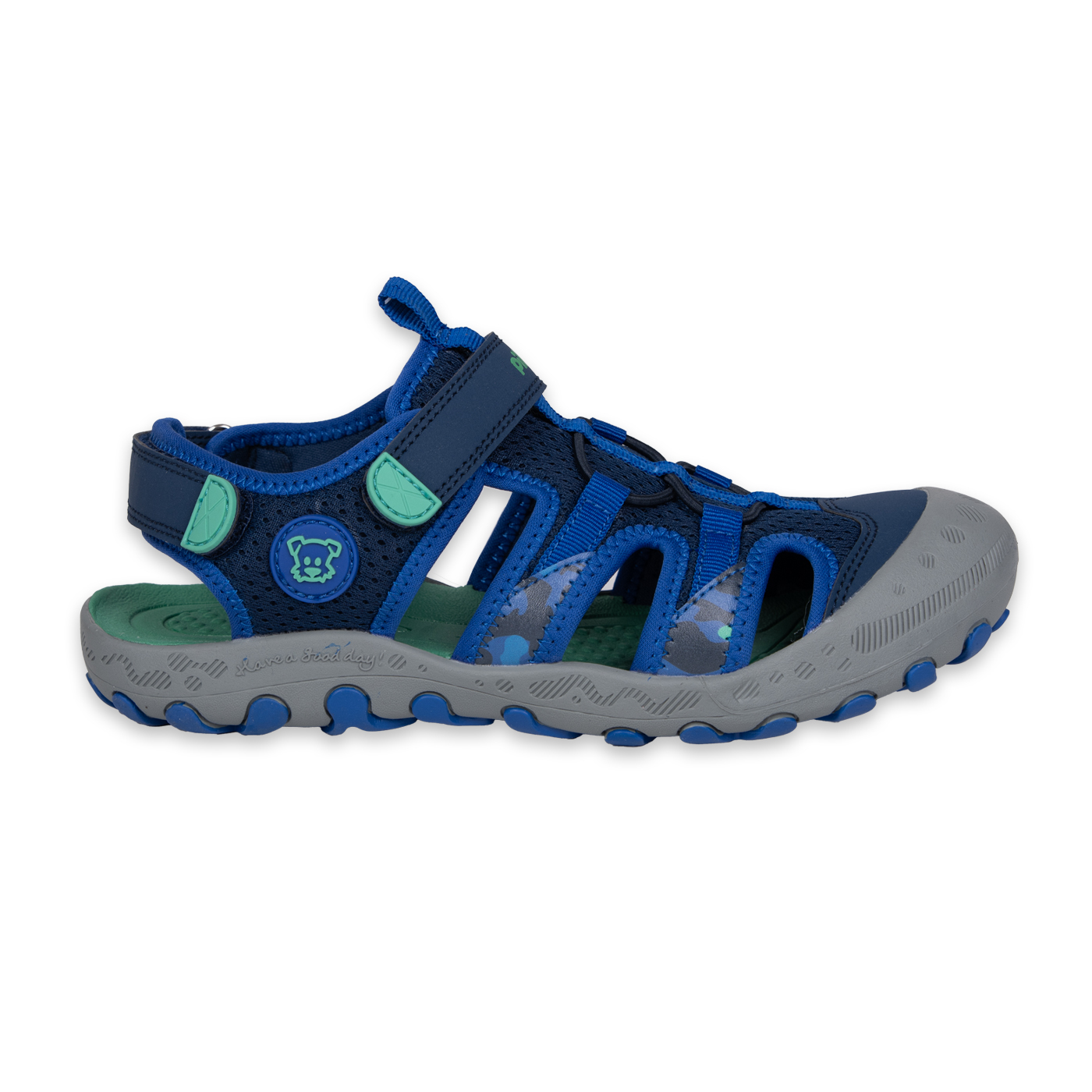 SANDALIAS NIÑO PILLÍN OUTDOOR PZA432-24AZL AZUL - 2