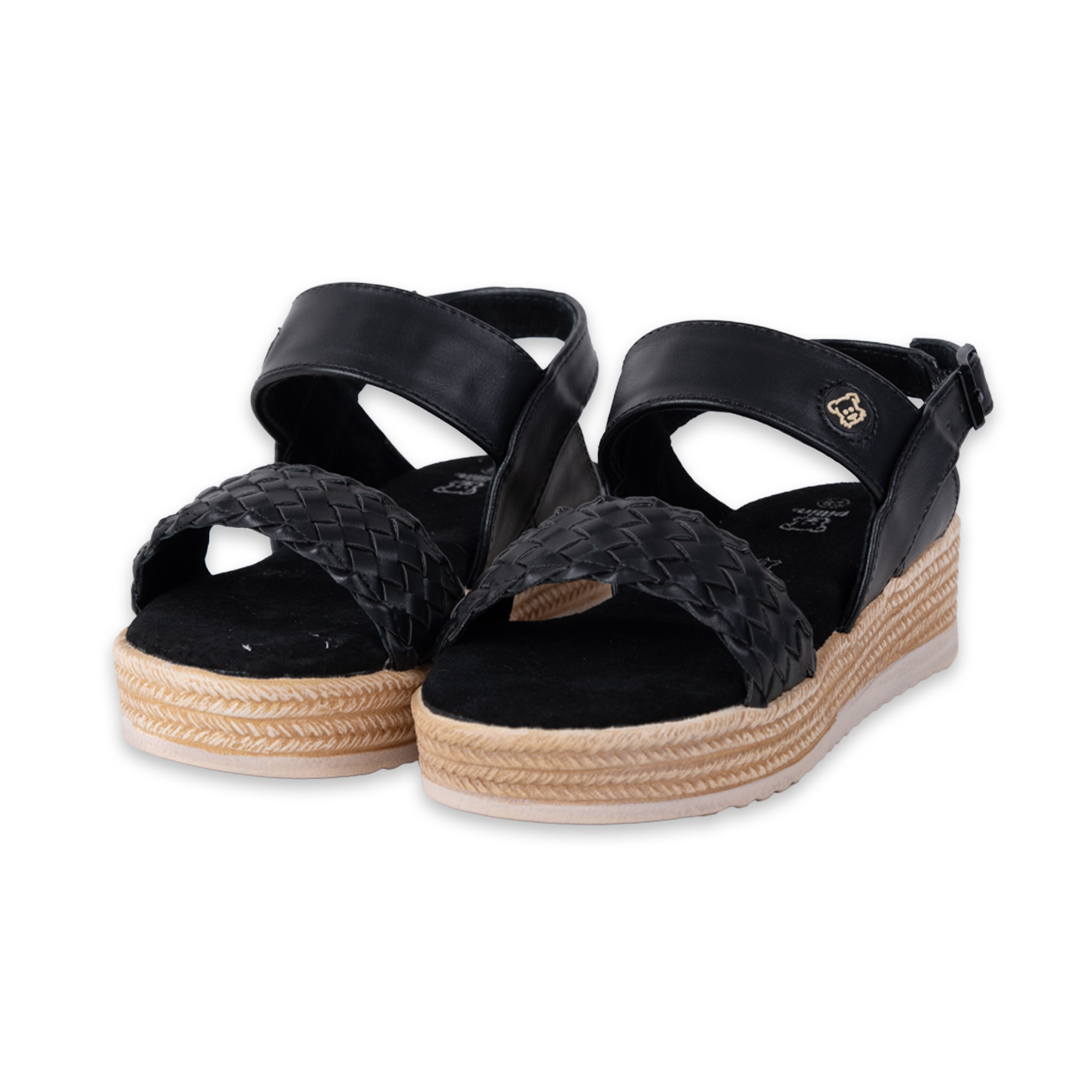 SANDALIAS NIÑA PILLÍN PZA409-24NEG NEGRO - 1