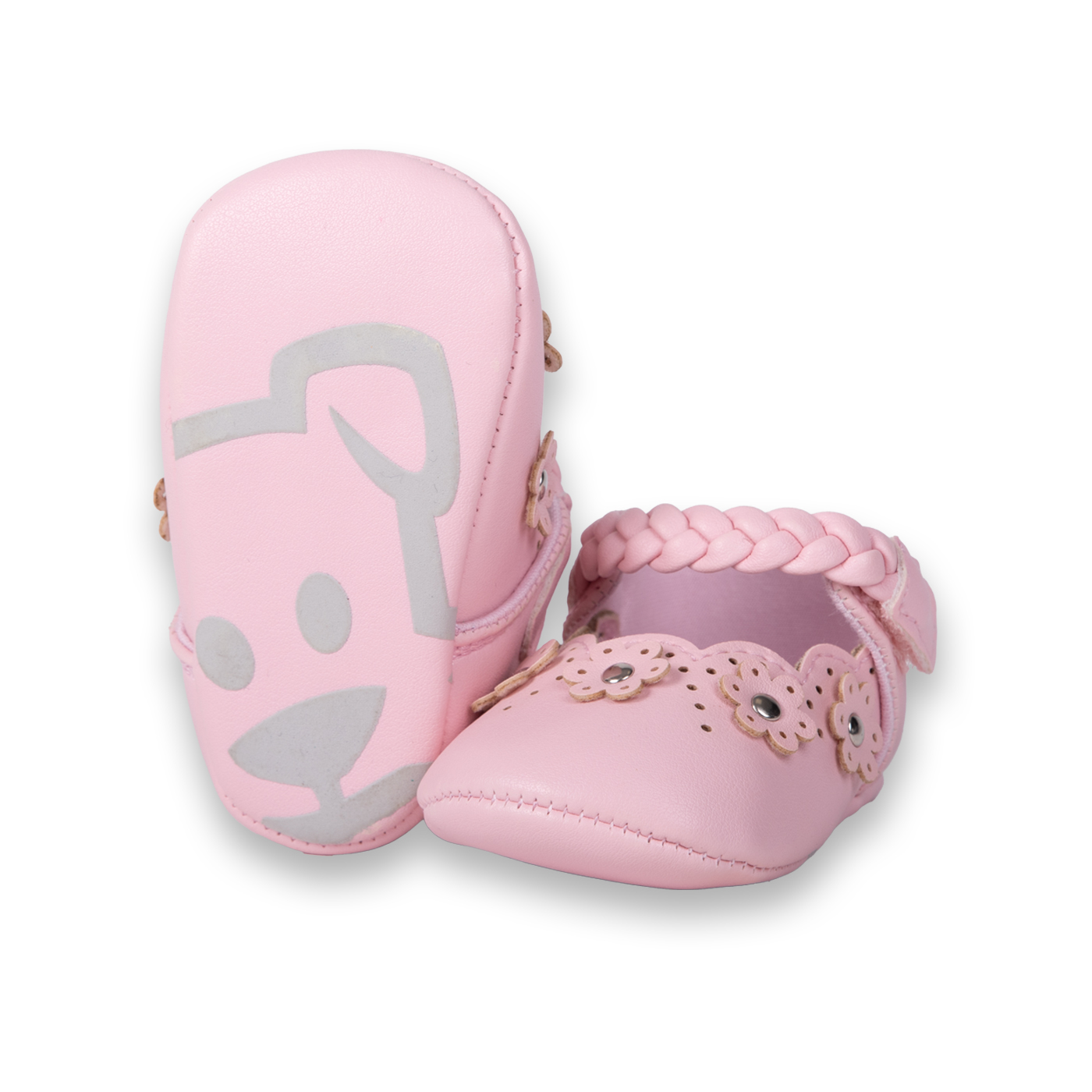 BALLERINAS NIÑA PILLÍN BEBE PZA104-24ROS ROSADO - 2