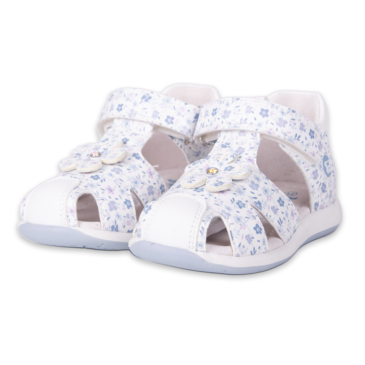 SANDALIAS NIÑA PILLÍN CLASICO BEBE PZA413-24BCO BLANCO - 1