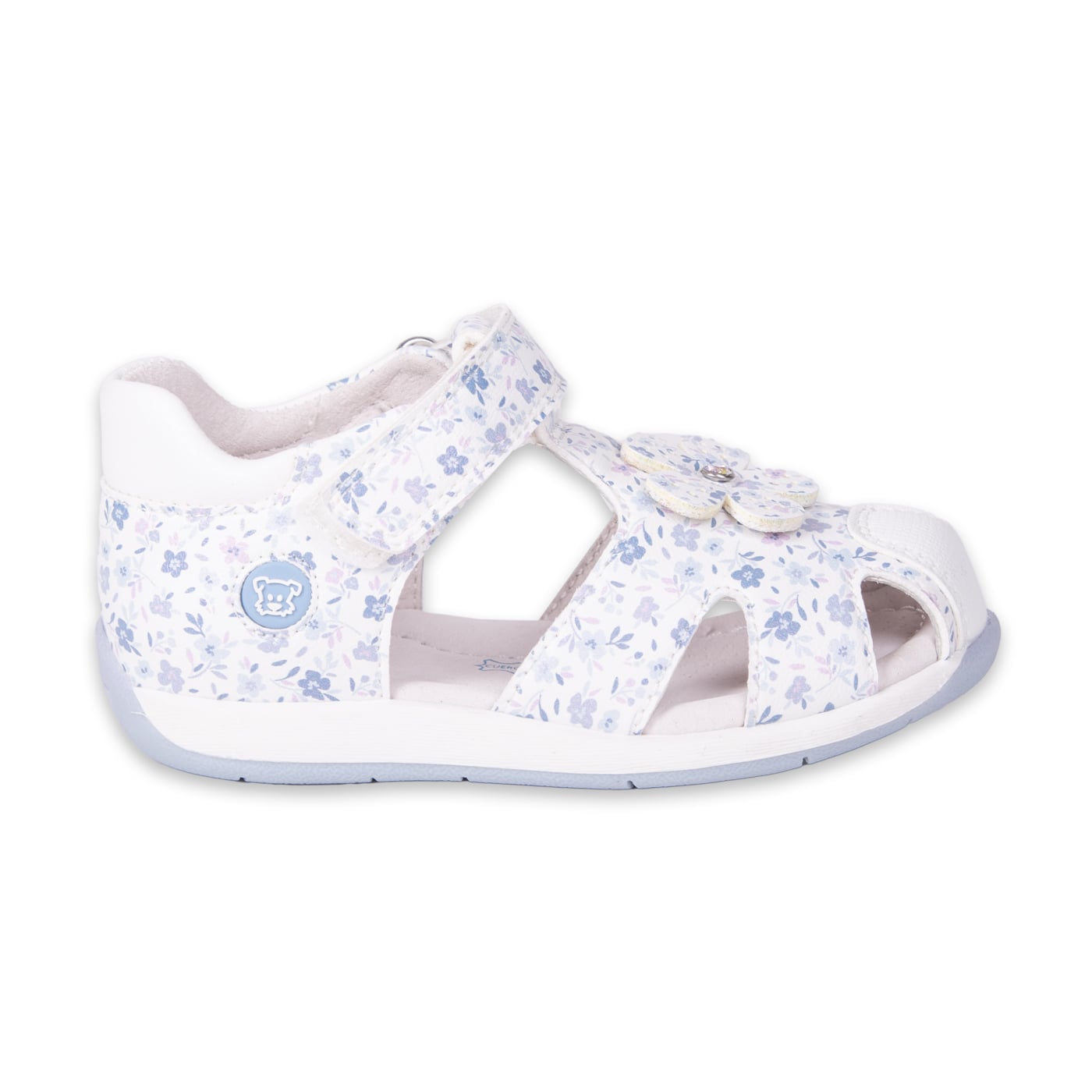 SANDALIAS NIÑA PILLÍN CLASICO BEBE PZA413-24BCO BLANCO - 3