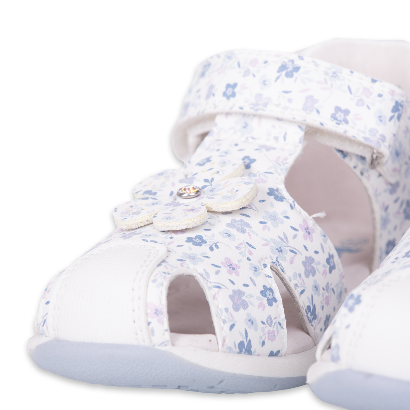 SANDALIAS NIÑA PILLÍN CLASICO BEBE PZA413-24BCO BLANCO - 5