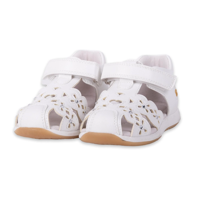 SANDALIAS NIÑA PILLÍN CLASICO BEBE PZA414-24BCO BLANCO - 1