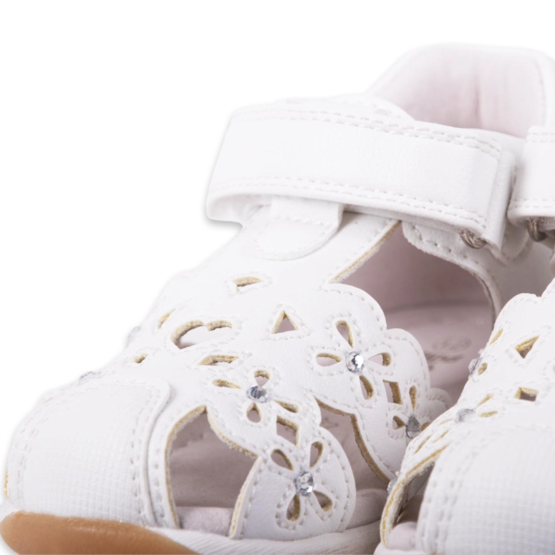 SANDALIAS NIÑA PILLÍN CLASICO BEBE PZA414-24BCO BLANCO - 5