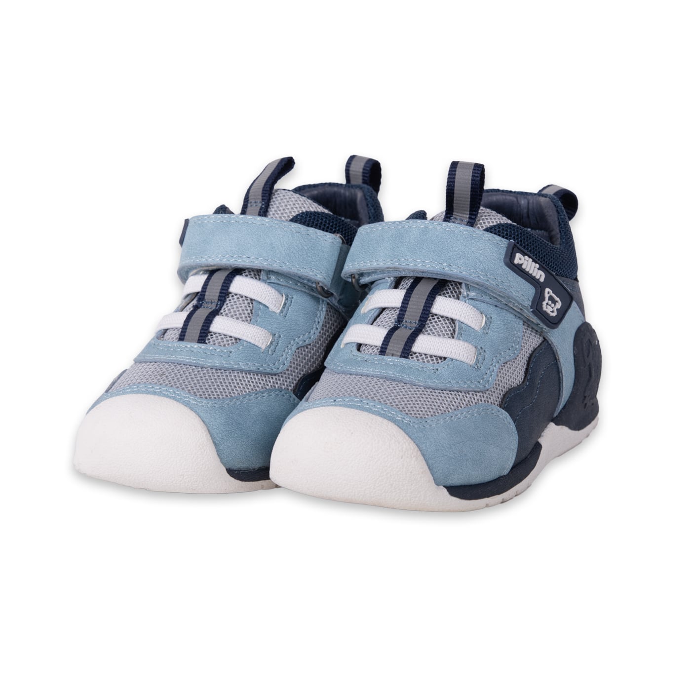 ZAPATILLAS PASOS BEBE NIÑO AZUL PILLIN - 1