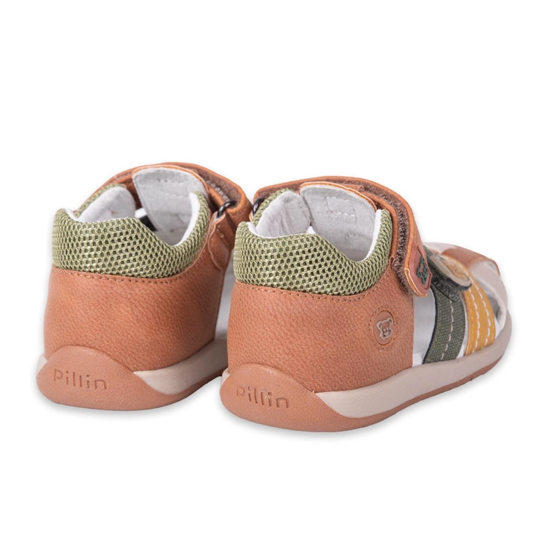 SANDALIAS NIÑO PILLÍN CLASICO BEBE CAFÉ PZA421-24CAF - 4