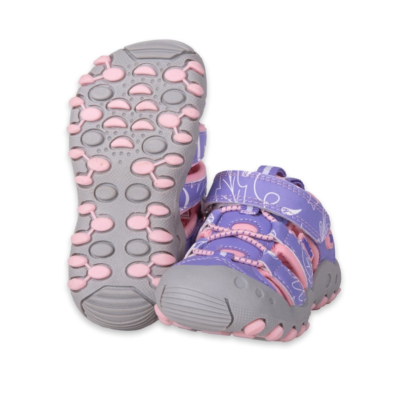 SANDALIAS NIÑA PILLÍN OUTDOOR BEBE PZA424-24MOR MORADO - 2