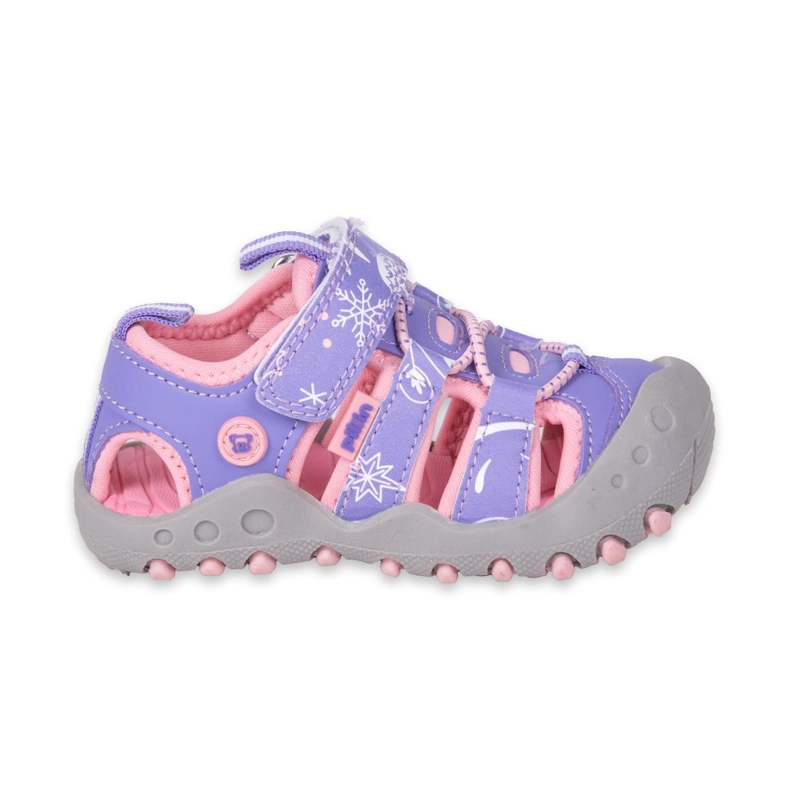 SANDALIAS NIÑA PILLÍN OUTDOOR BEBE PZA424-24MOR MORADO - 3