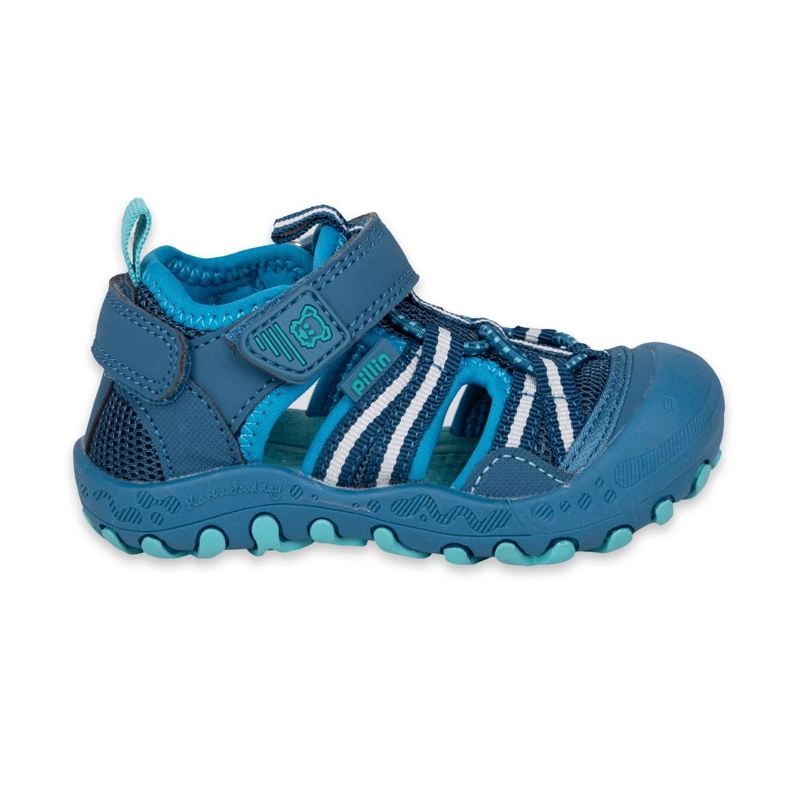 SANDALIAS NIÑO PILLÍN OUTDOOR BEBE PZA427-24AZM AZUL MARINO - 3