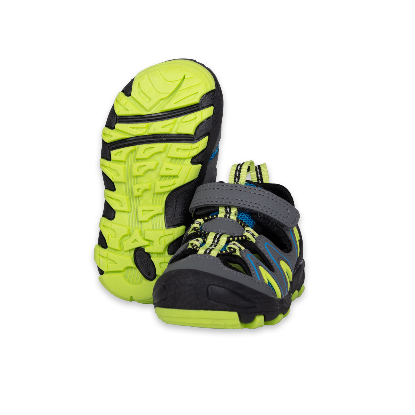 SANDALIAS NIÑO PILLÍN OUTDOOR BEBE GRIS OSCURO PZA428-24MAR - 2
