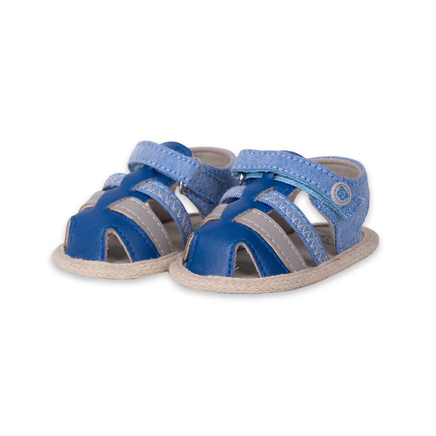 SANDALIAS NIÑO PILLÍN BEBE PZA108-24AZU AZUL - 1