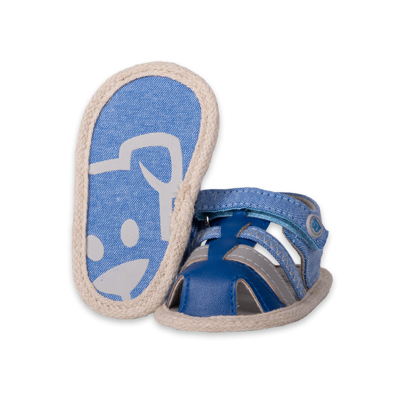 SANDALIAS NIÑO PILLÍN BEBE PZA108-24AZU AZUL - 2