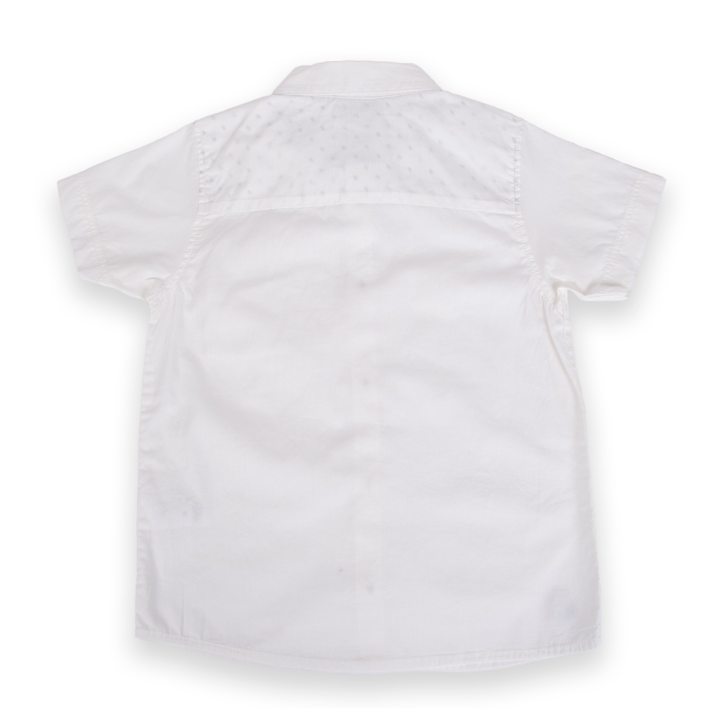 CAMISA MANGA CORTA ALGODÓN NIÑO PILLÍN PVA825-24BCO - 3