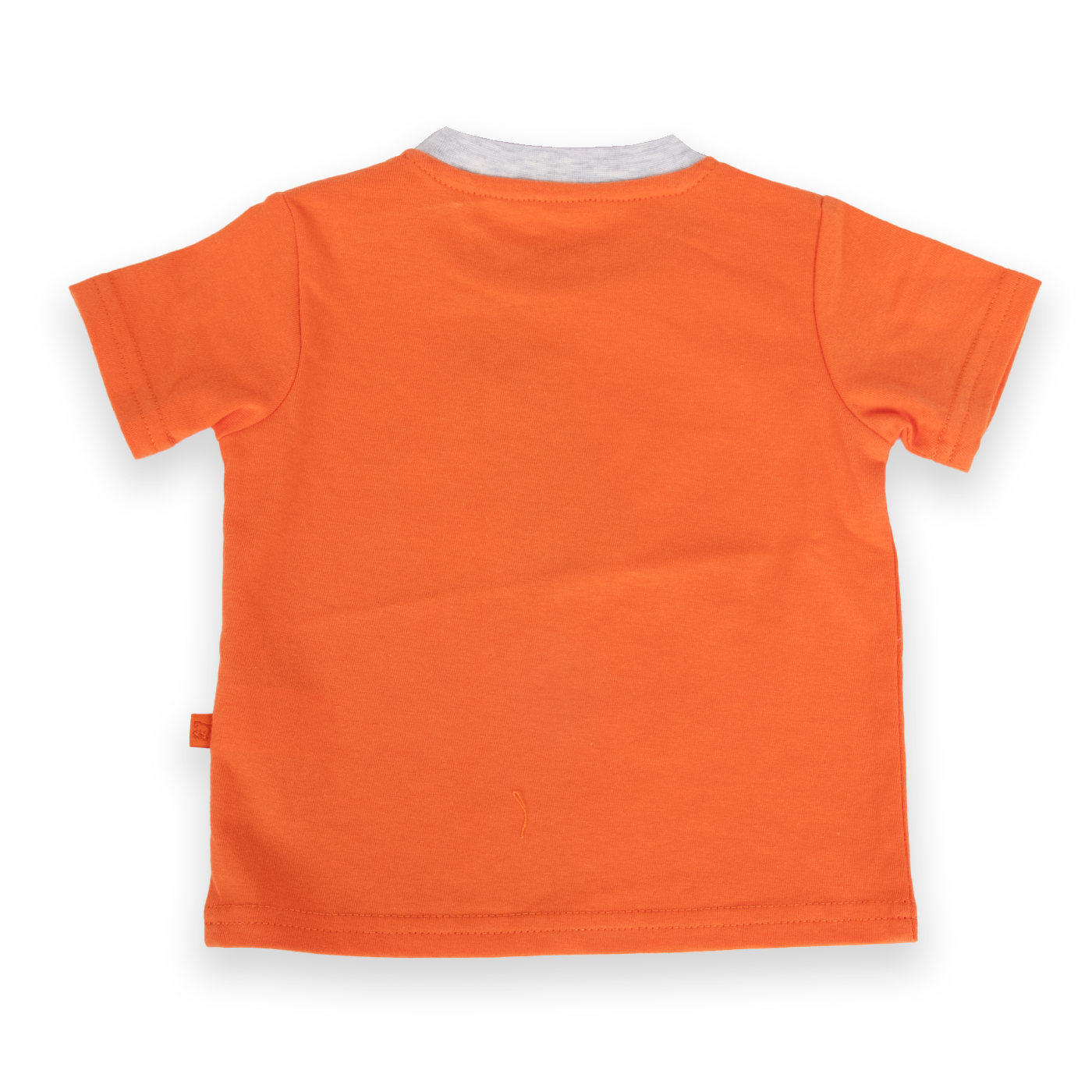 POLERA MANGA CORTA ALGODÓN NIÑO PILLÍN PVA629-24NAR BEBÉ NARANJA - 3