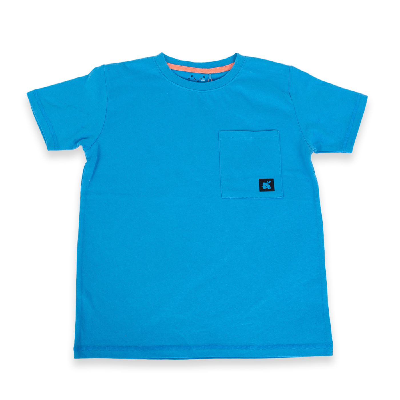 POLERA MANGA CORTA ALGODÓN NIÑO PILLÍN PVA606-24AZU AZUL - 1