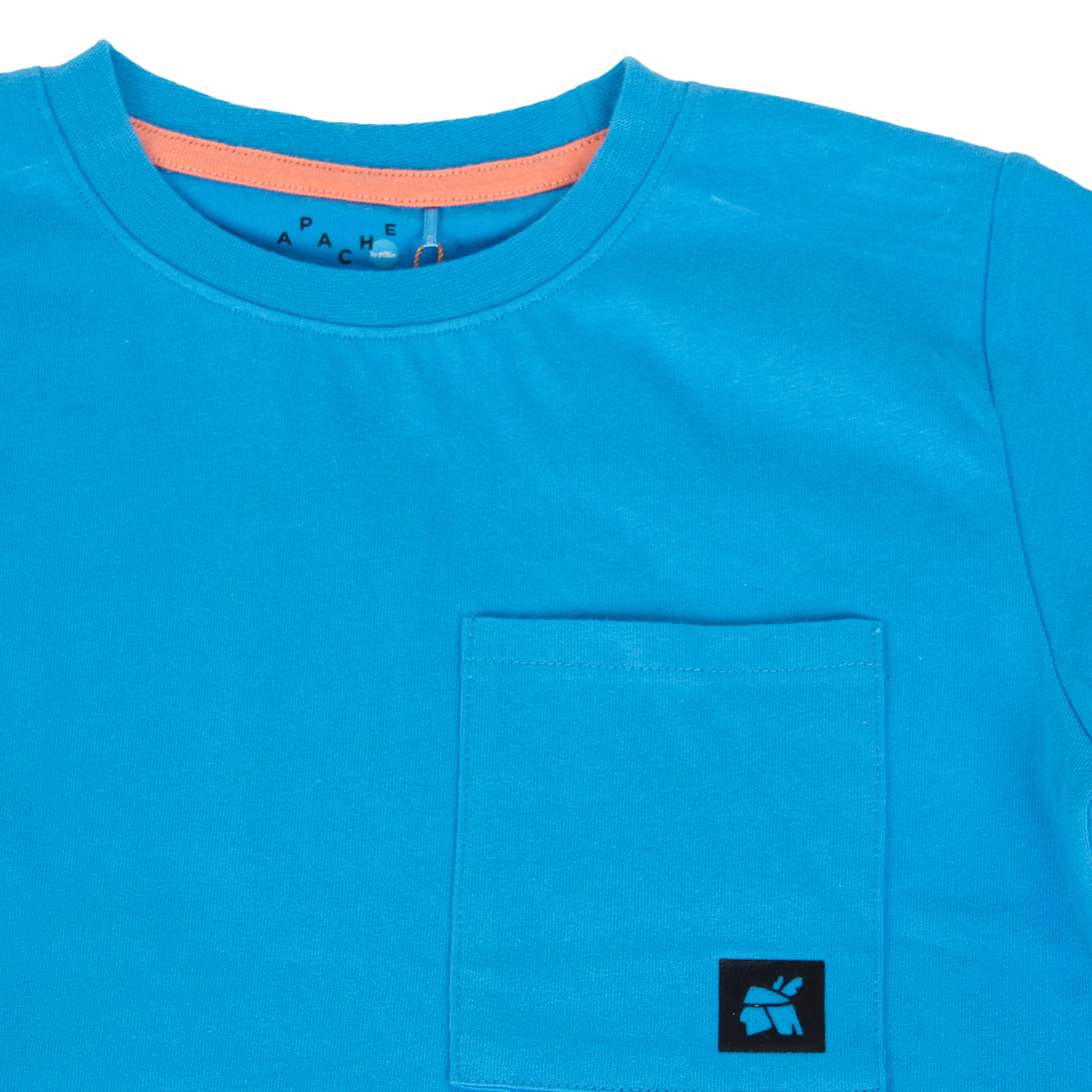 POLERA MANGA CORTA ALGODÓN NIÑO PILLÍN PVA606-24AZU AZUL - 2