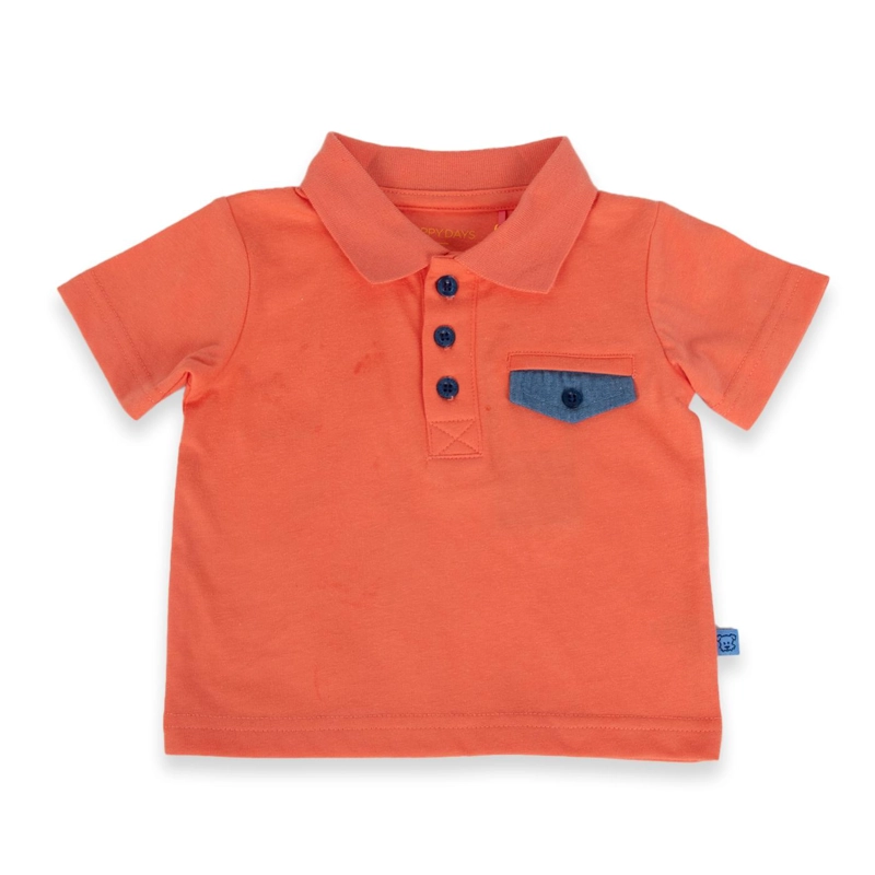 POLERA BEBE  NIÑO ROJO PILLIN - 1