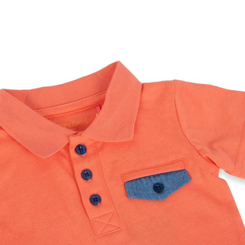 POLERA BEBE  NIÑO ROJO PILLIN - 2