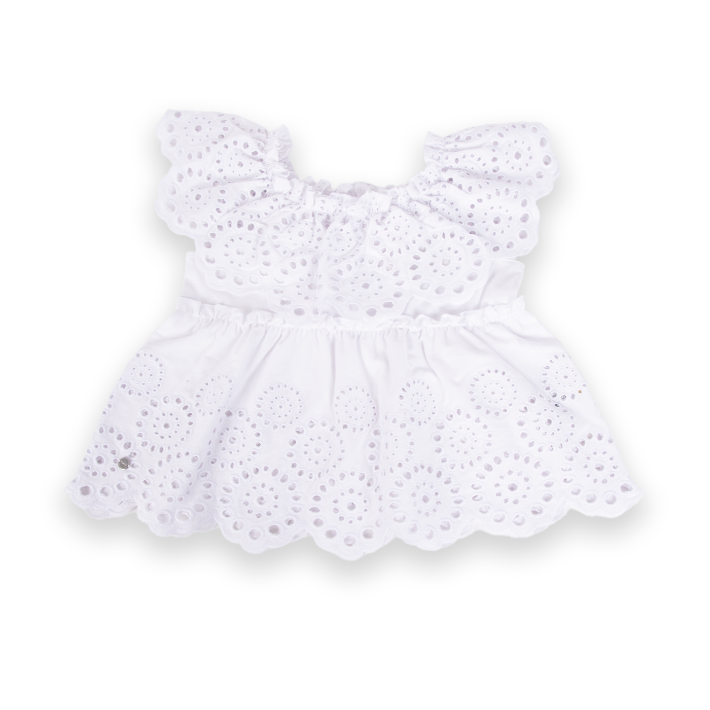 POLERA ALGODÓN NIÑA PILLÍN PVA647-24BCO BLANCO - 1