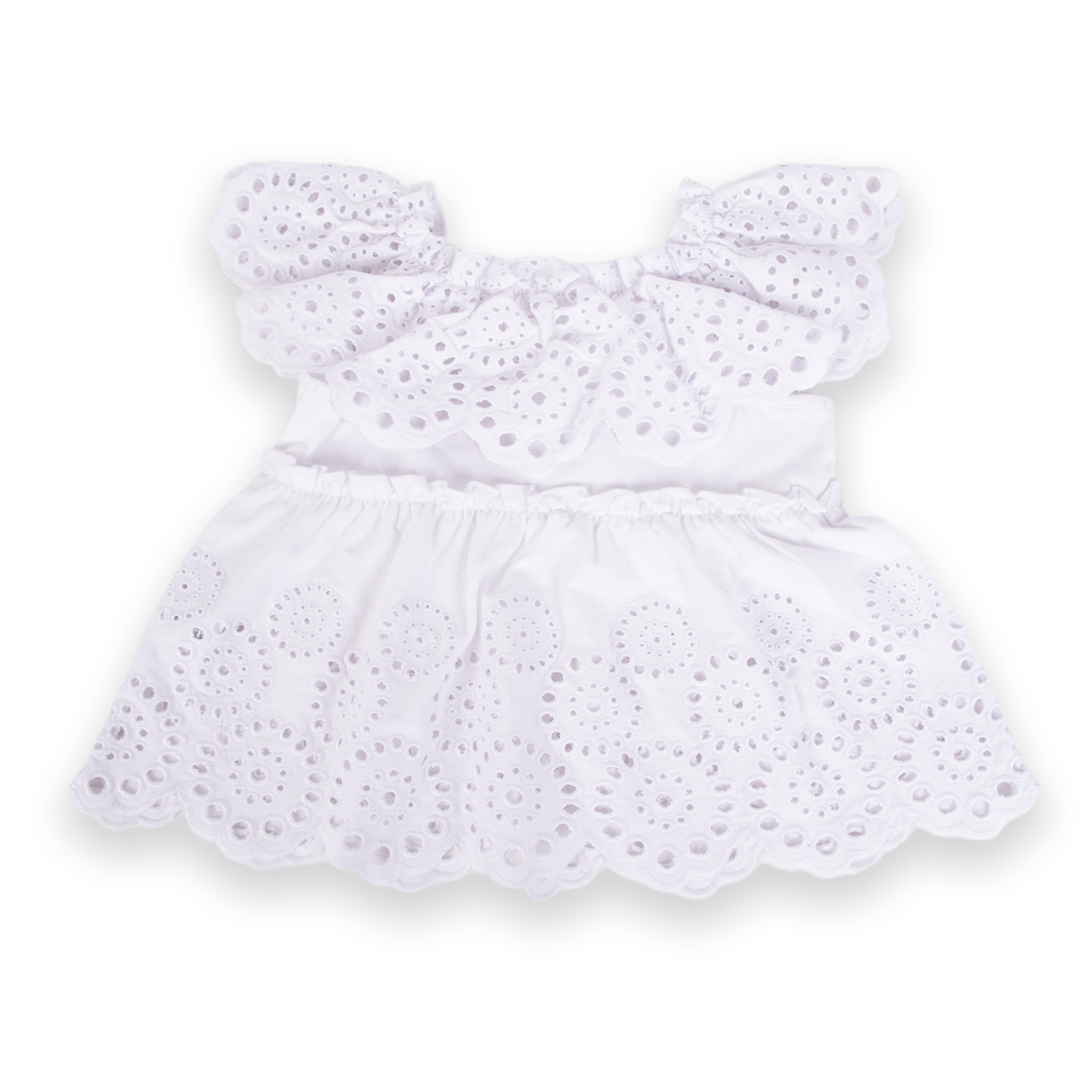 POLERA ALGODÓN NIÑA PILLÍN PVA647-24BCO BLANCO - 4