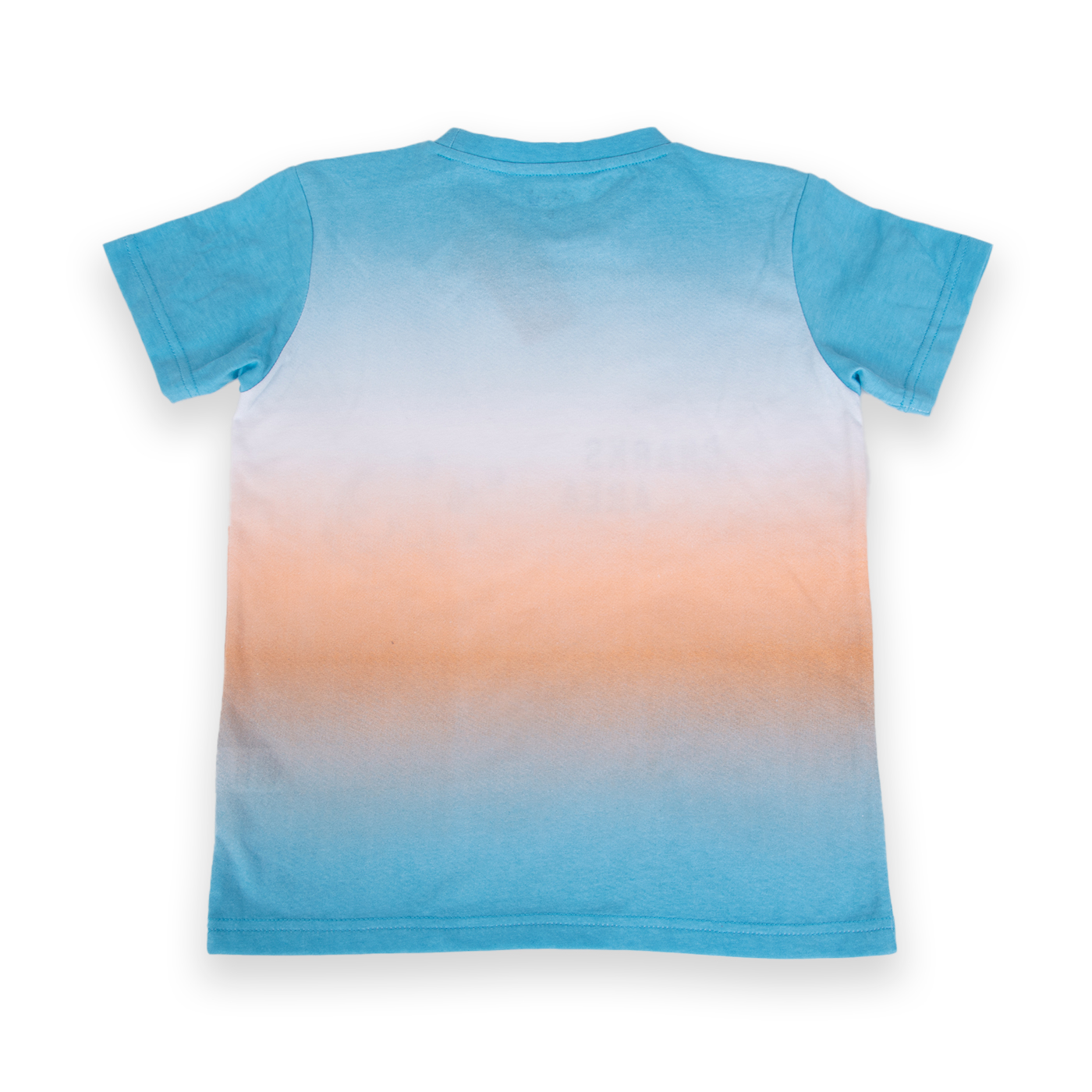 POLERA MANGA CORTA ALGODÓN NIÑO PILLÍN PVA642-24CAL TURQUESA - 3