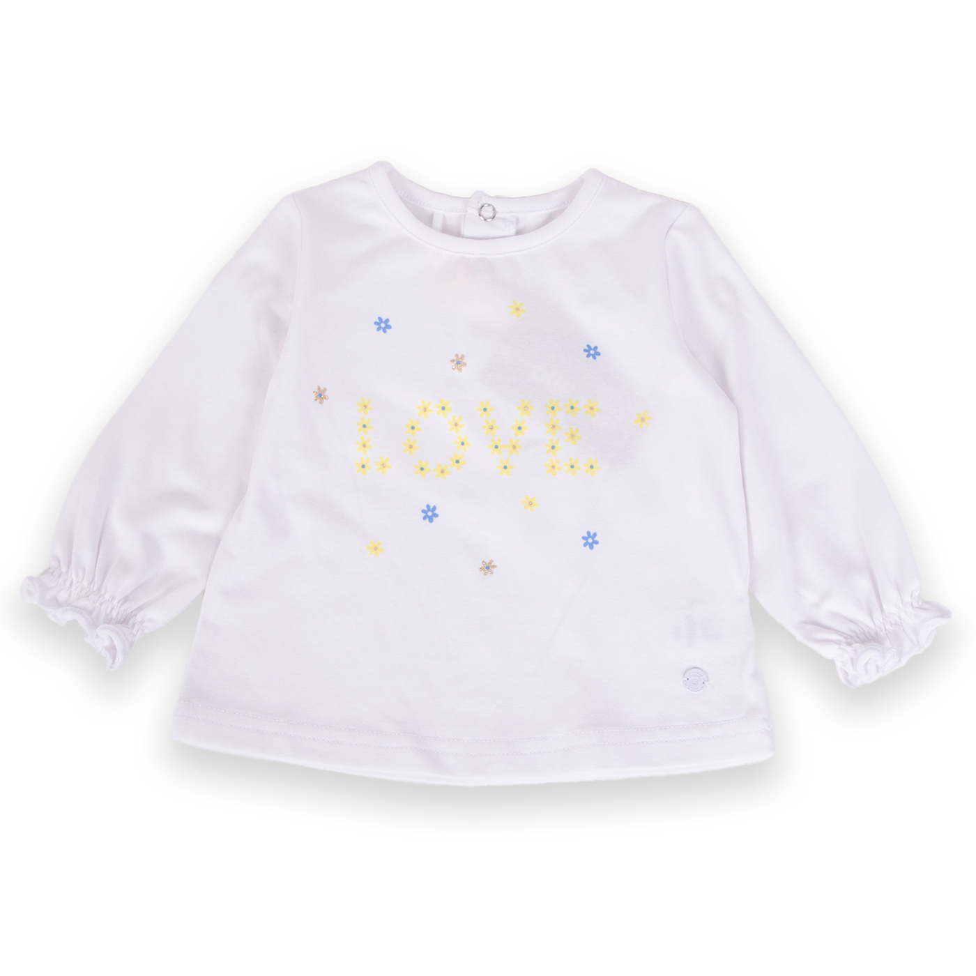 POLERA BEBÉ NIÑA BLANCO PILLIN - 1