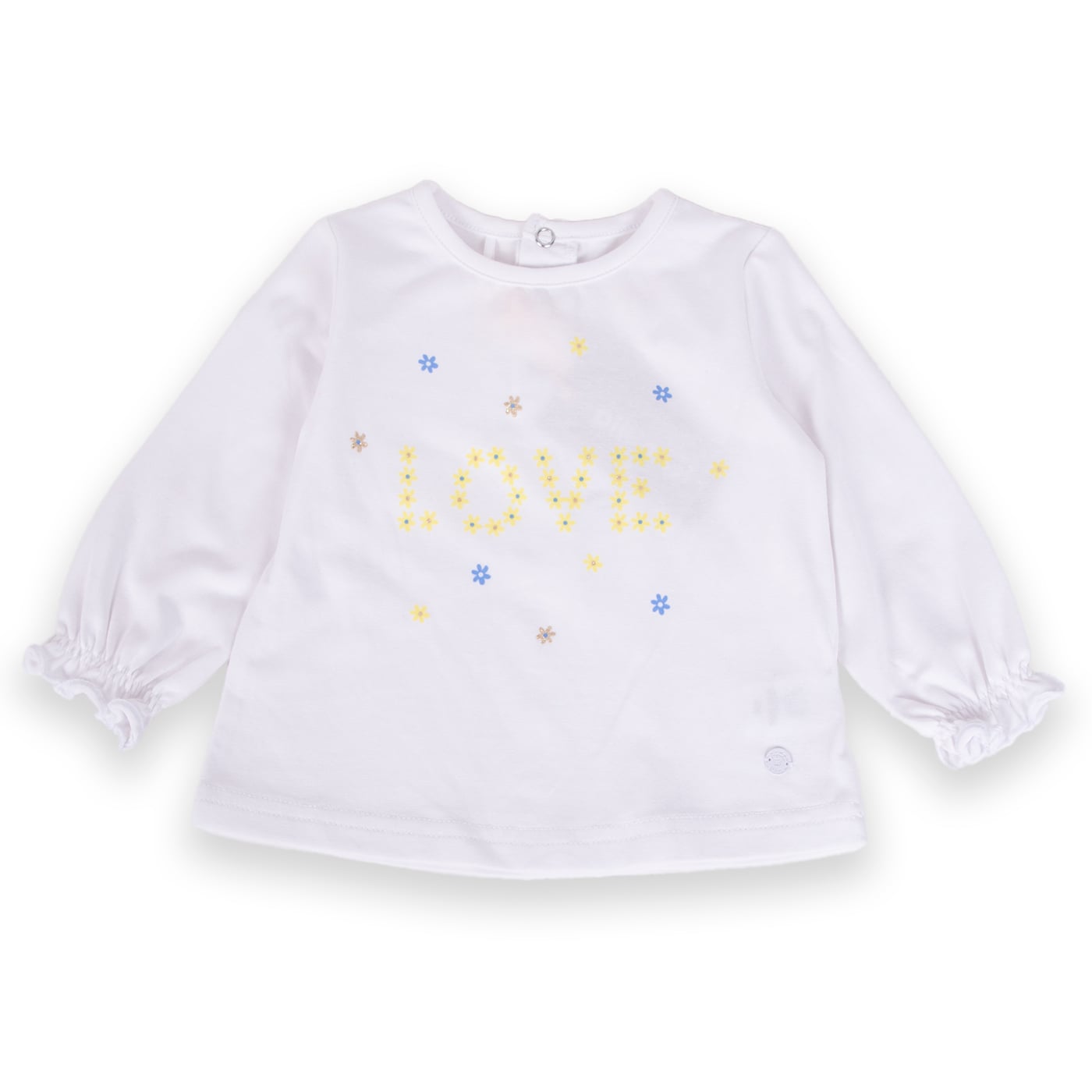 POLERA BEBÉ NIÑA BLANCO PILLIN - 1