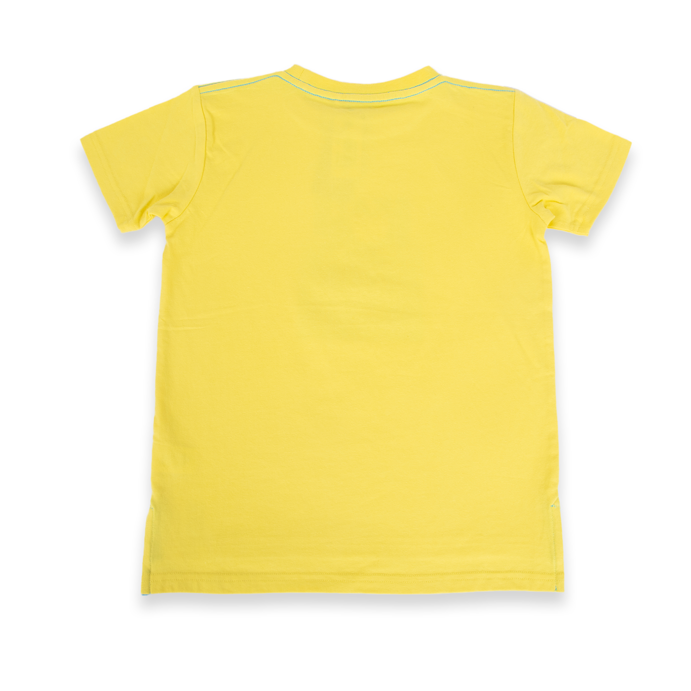POLERA MANGA CORTA ALGODÓN NIÑO PILLÍN PVA605-24AMA AMARILLO - 3