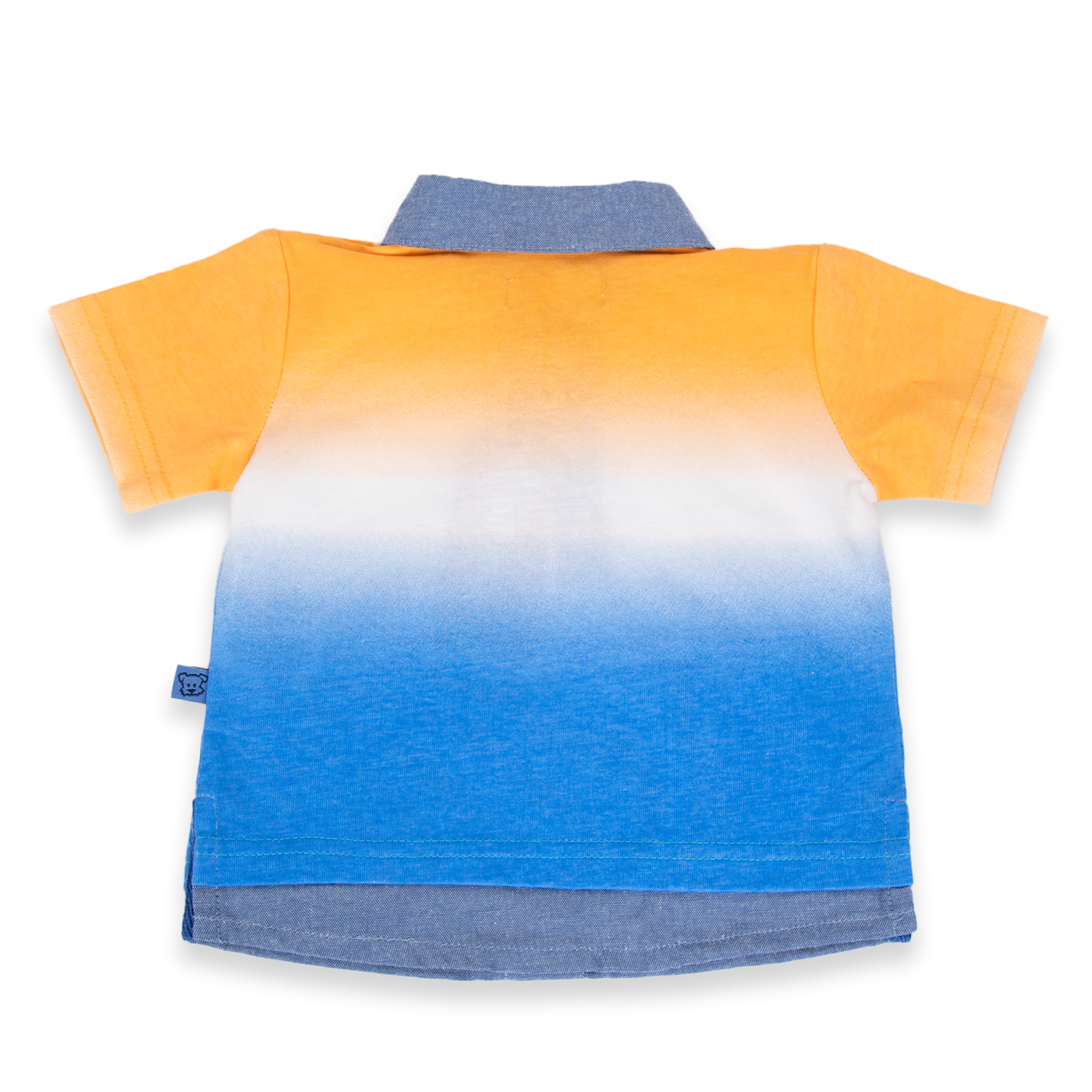 POLERA MANGA CORTA ALGODÓN NIÑO PILLÍN PVA626-24NAR BEBÉ NARANJA - 3