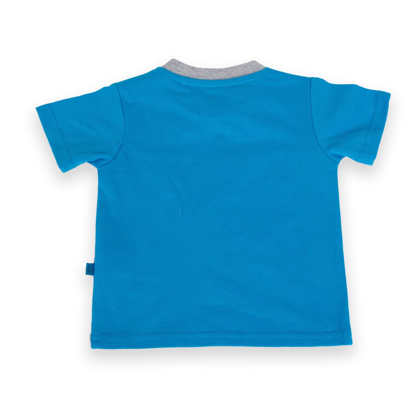 POLERA MANGA CORTA ALGODÓN NIÑO PILLÍN PVA629-24CAL BEBÉ TURQUESA - 3