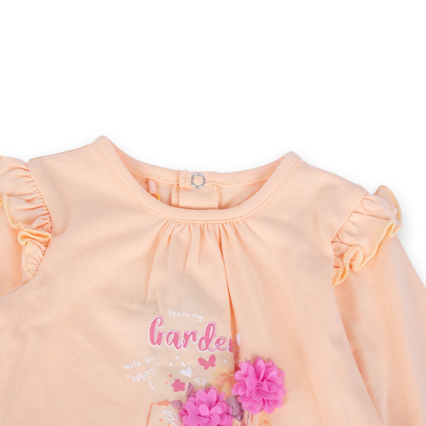 POLERA BEBÉ NIÑA NARANJA PILLIN - 2