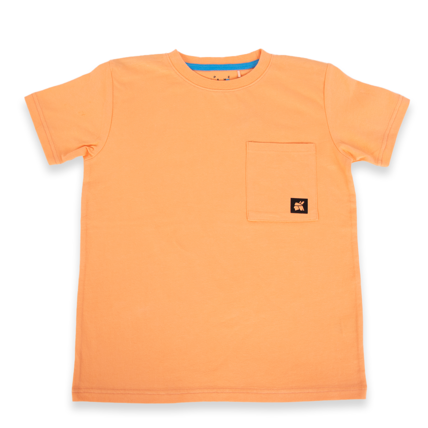 POLERA MANGA CORTA ALGODÓN NIÑO PILLÍN PVA606-24DAM NARANJA - 1