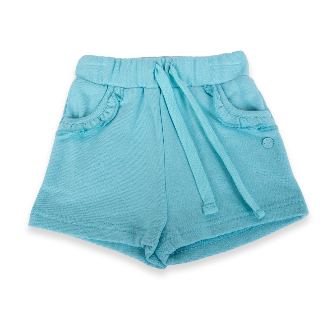 SHORT NIÑA PILLÍN TURQUESA BEBÉ PVA512-24CAL - 1