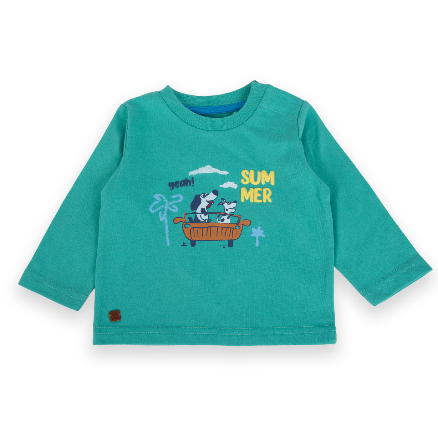 POLERA BEBÉ NIÑO VERDE PILLIN - 1