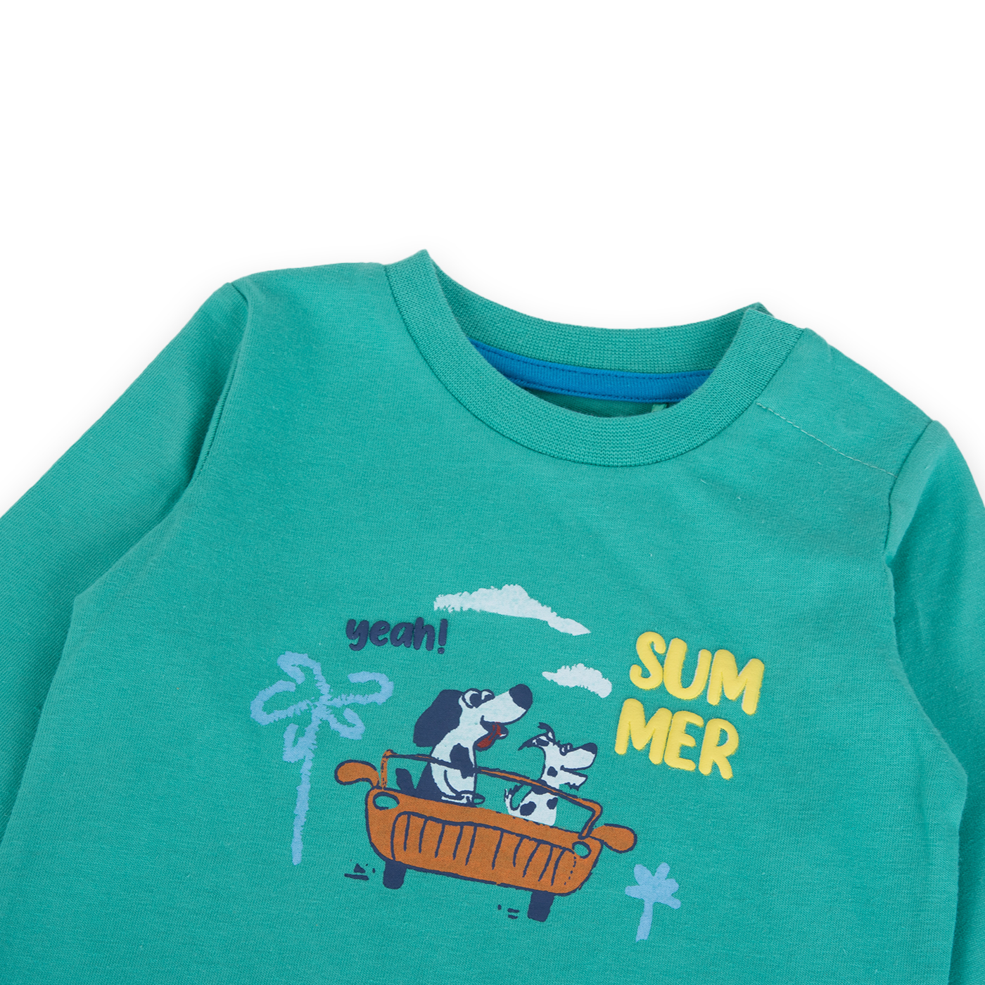 POLERA BEBÉ NIÑO VERDE PILLIN - 2