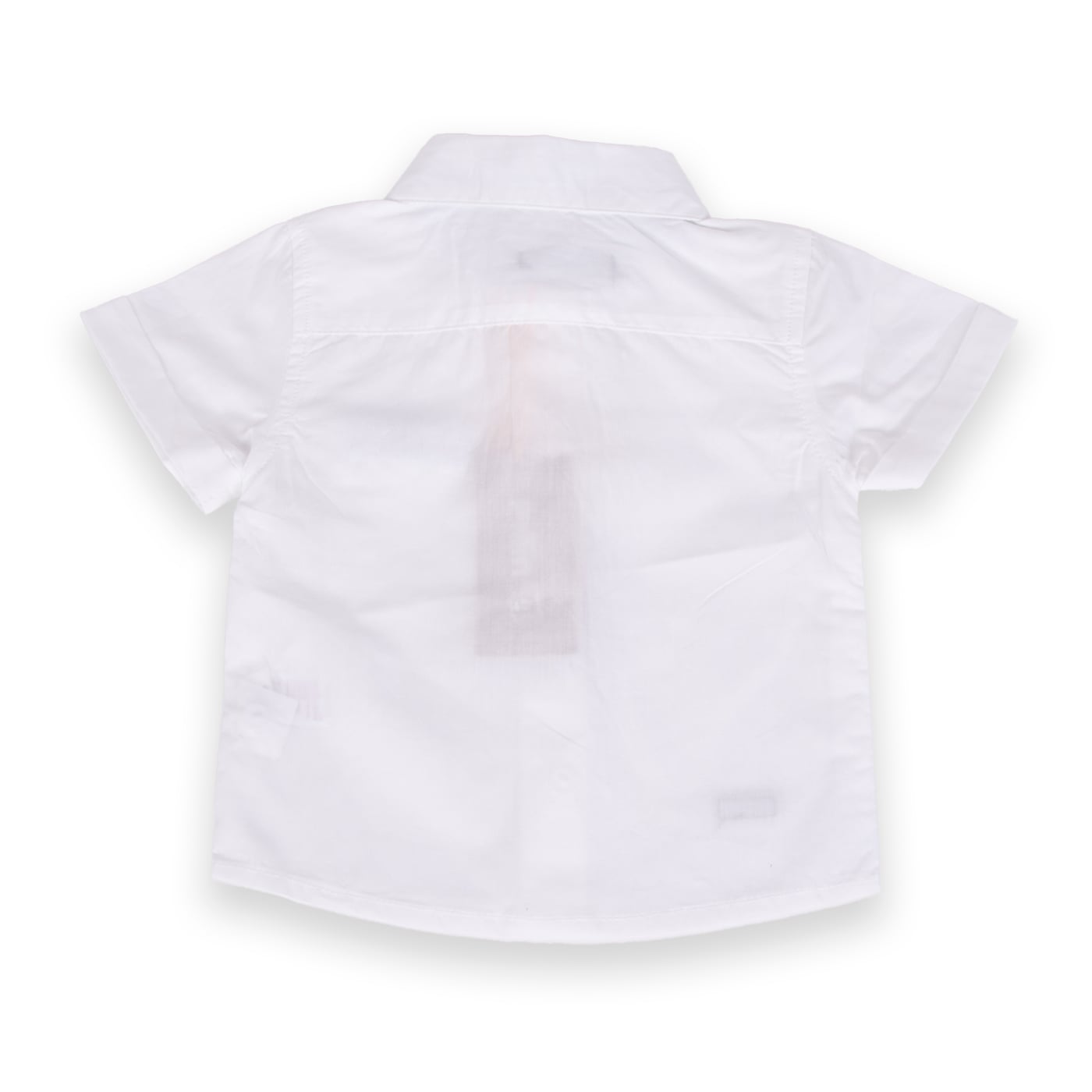 CAMISA MANGA CORTA ALGODÓN NIÑO PILLÍN PVA811-24BCO BEBÉ - 3