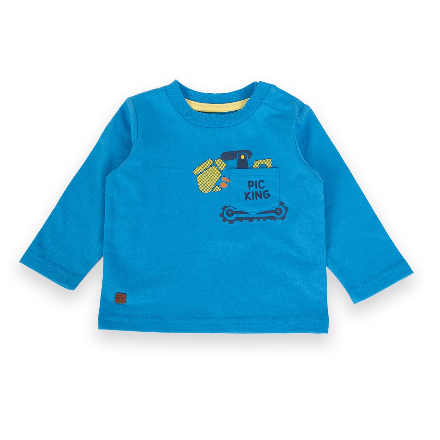 POLERA BEBÉ NIÑO AZUL PILLIN - 1