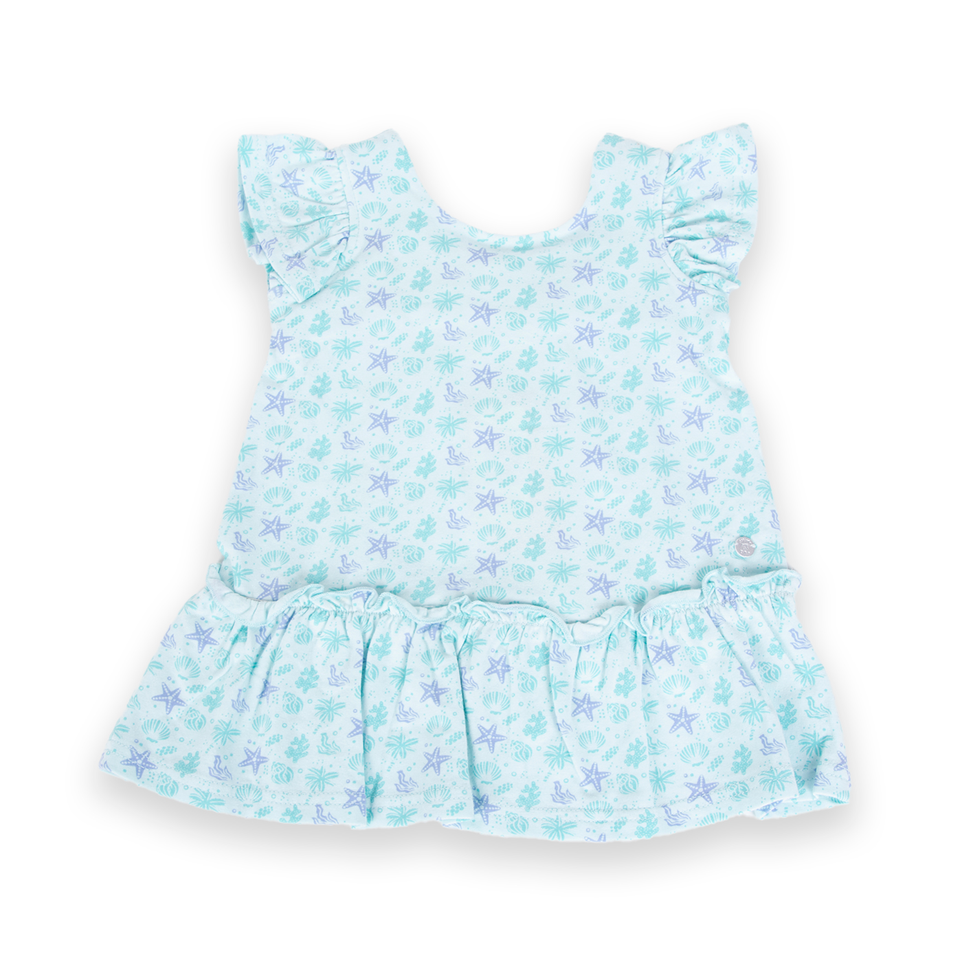 VESTIDO NIÑA PILLIN AGUA PVA622-24AQU BEBE - 3
