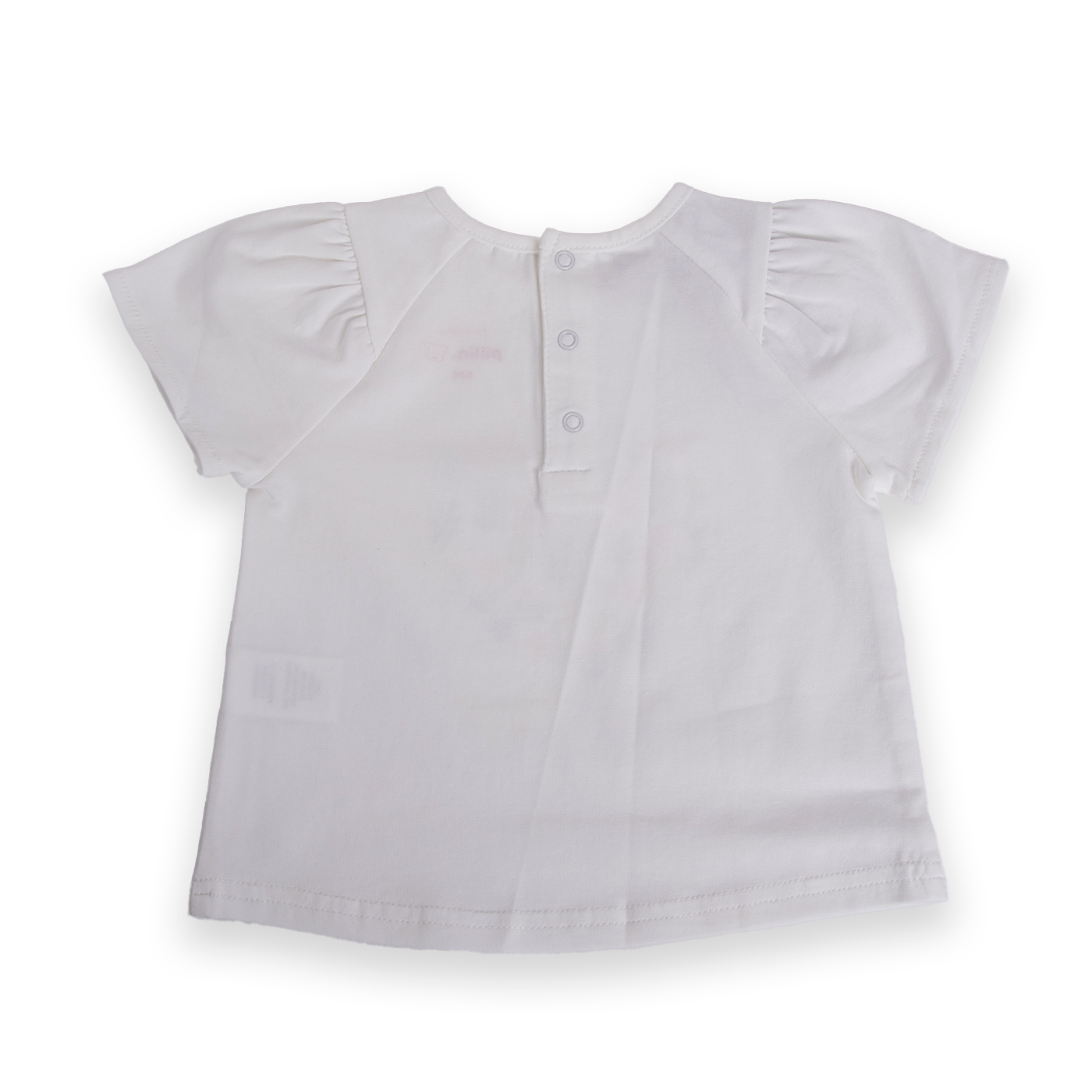 POLERA MANGA CORTA NIÑA PILLÍN PVA624-24CRU BEBÉ CRUDO - 4