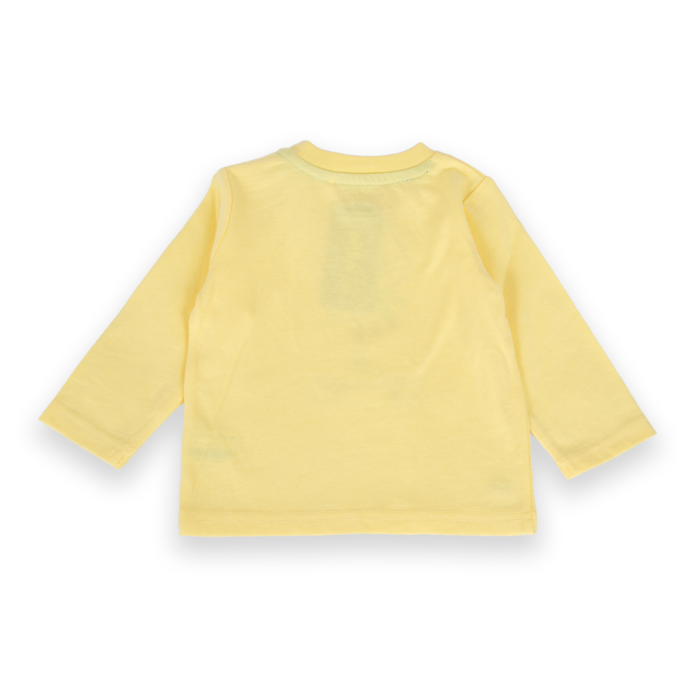 POLERA MANGA LARGA ALGODÓN NIÑO PILLÍN PVA602-24AMA BEBÉ AMARILLO - 3