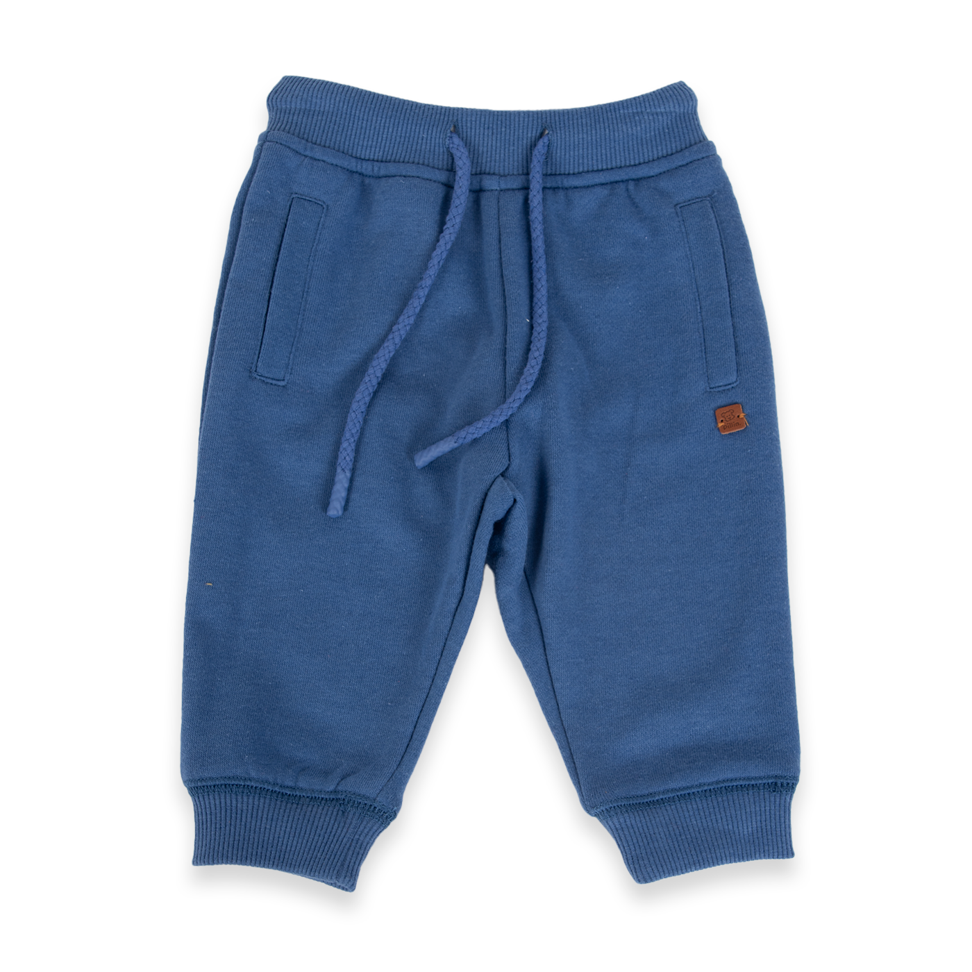 PANTALÓN NIÑO PILLÍN AZUL BUZO BEBÉ PVA501-24AZU - 1