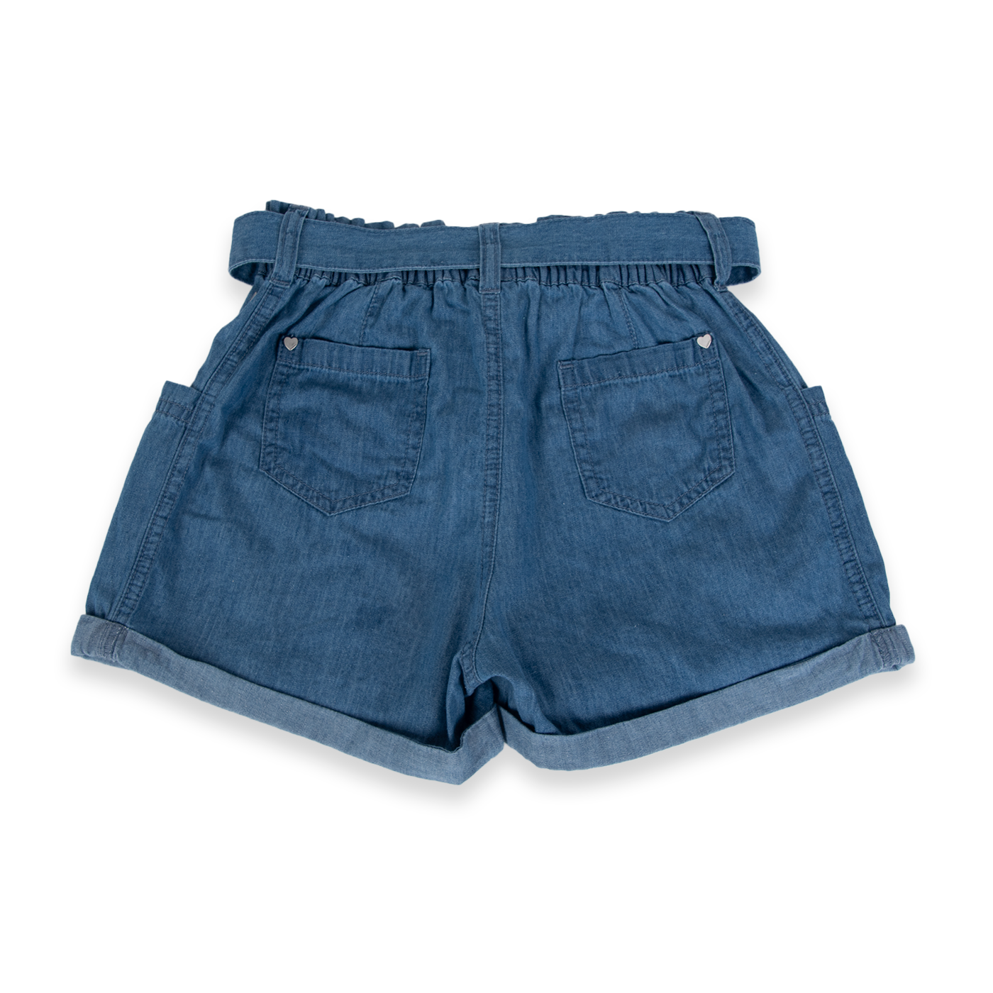 SHORT ALGODÓN NIÑA PILLÍN DENIM PVA732-24DEN - 3