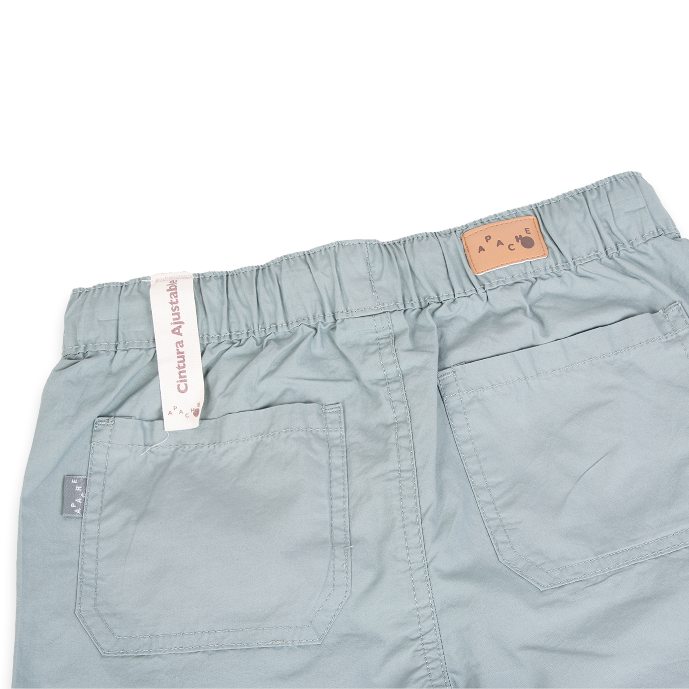 SHORT ALGODÓN NIÑO PILLÍN VERDE PVA803-24VER - 4