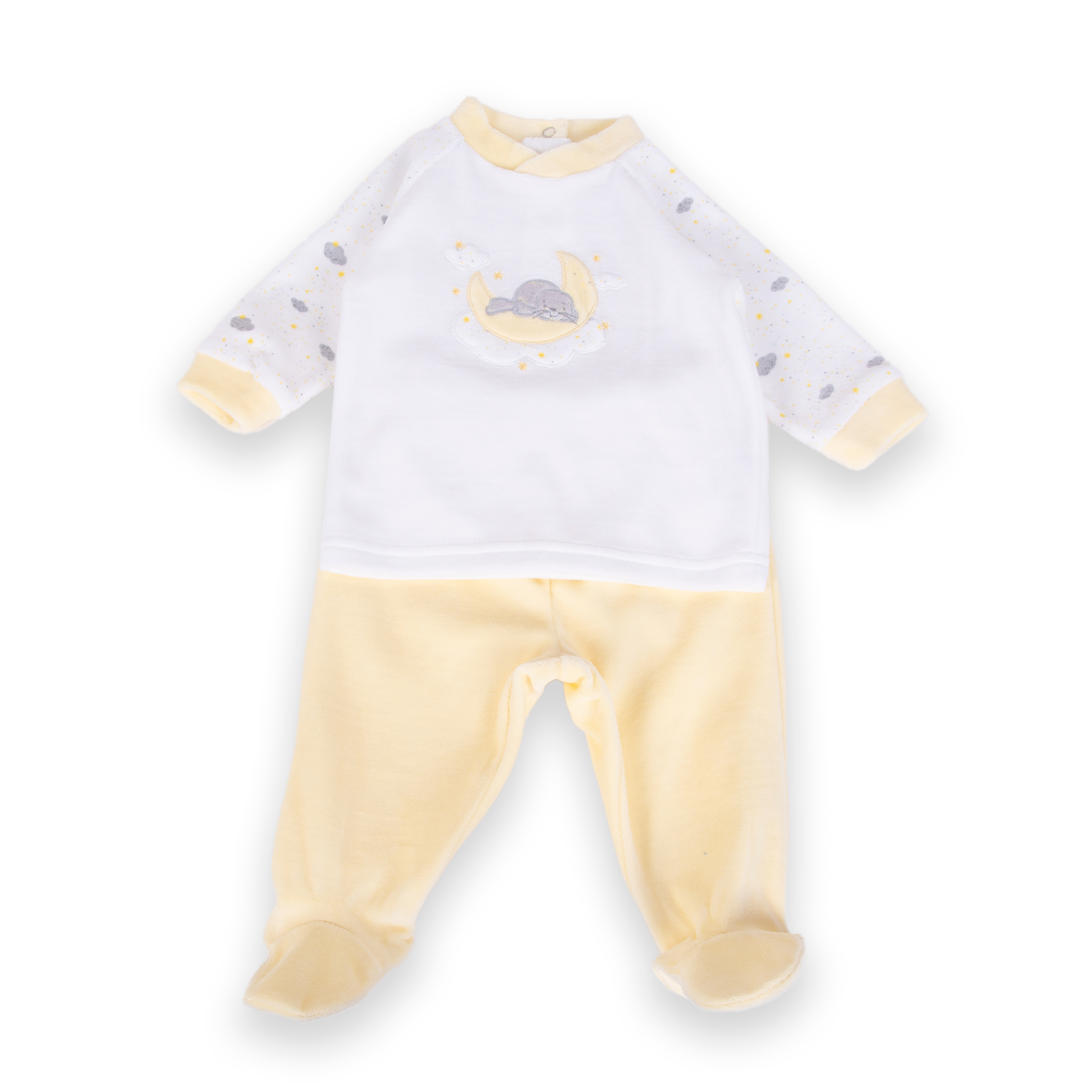 CONJUNTO UNISEX PILLIN VAINILLA PVA316-24VAI BEBE - 1