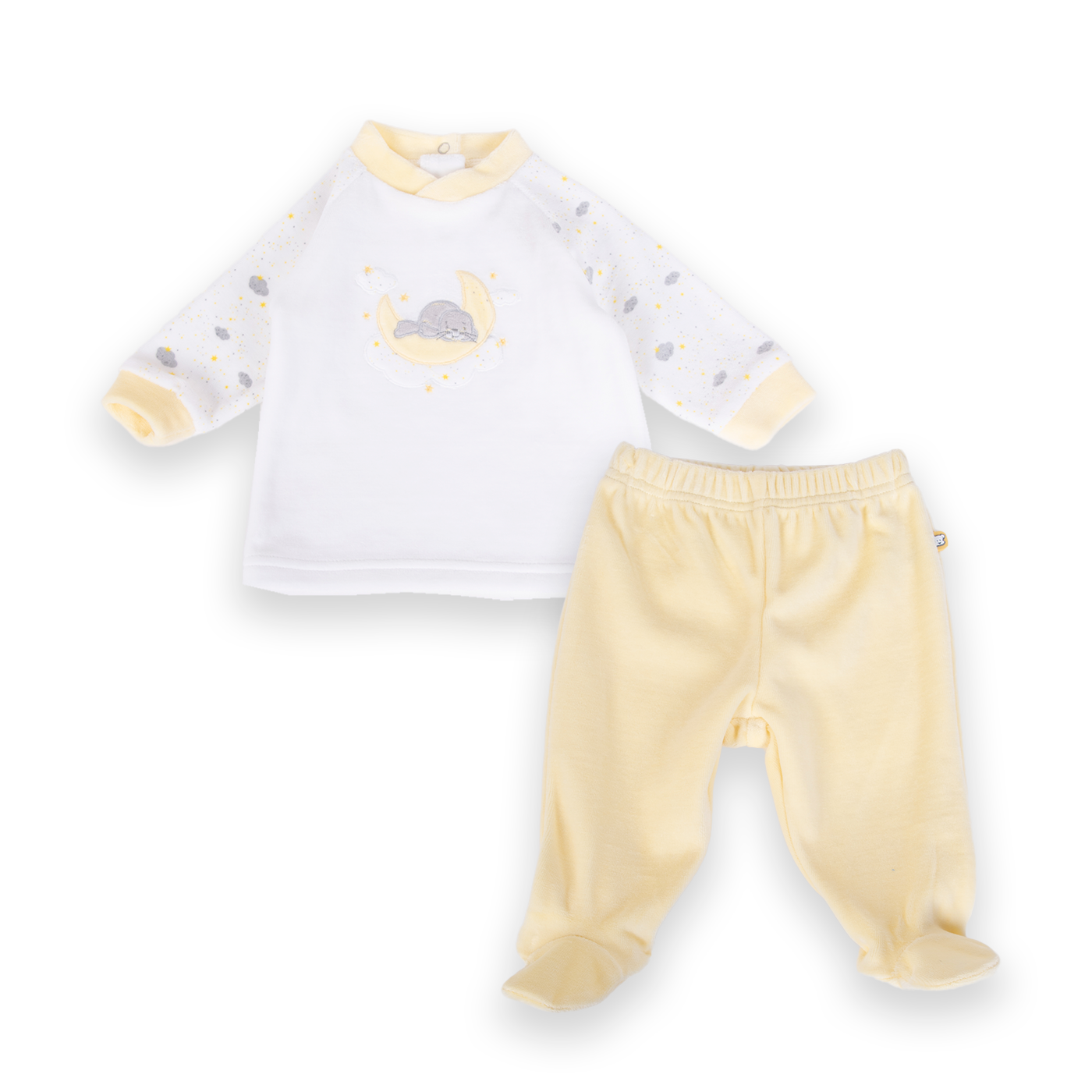 CONJUNTO UNISEX PILLIN VAINILLA PVA316-24VAI BEBE - 3