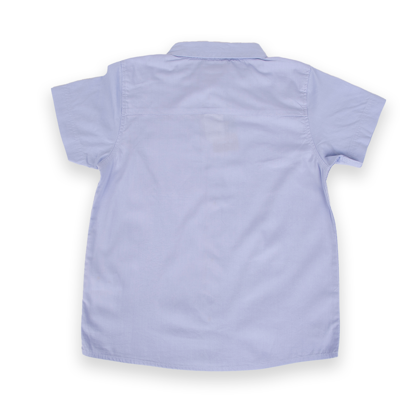 CAMISA MANGA CORTA ALGODÓN NIÑO PILLÍN PVA825-24CEL CELESTE - 3