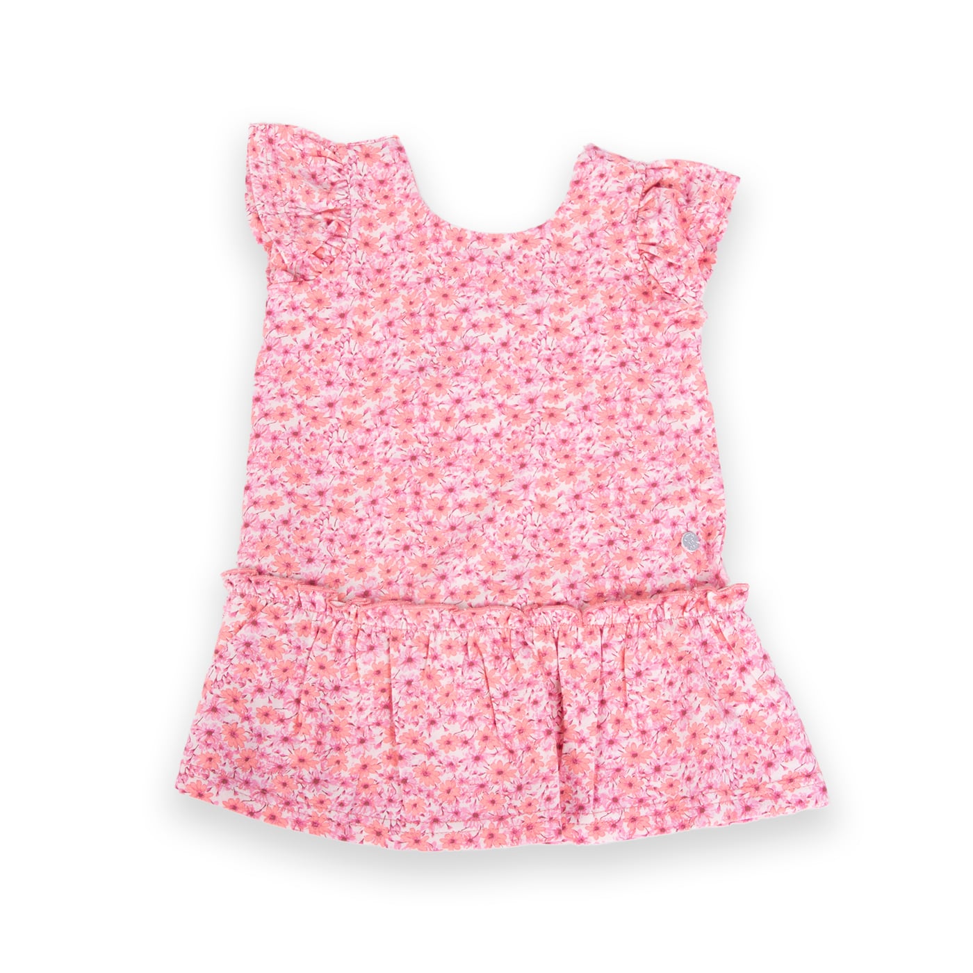 VESTIDO NIÑA PILLIN ROSADO PVA622-24ROS BEBE - 1