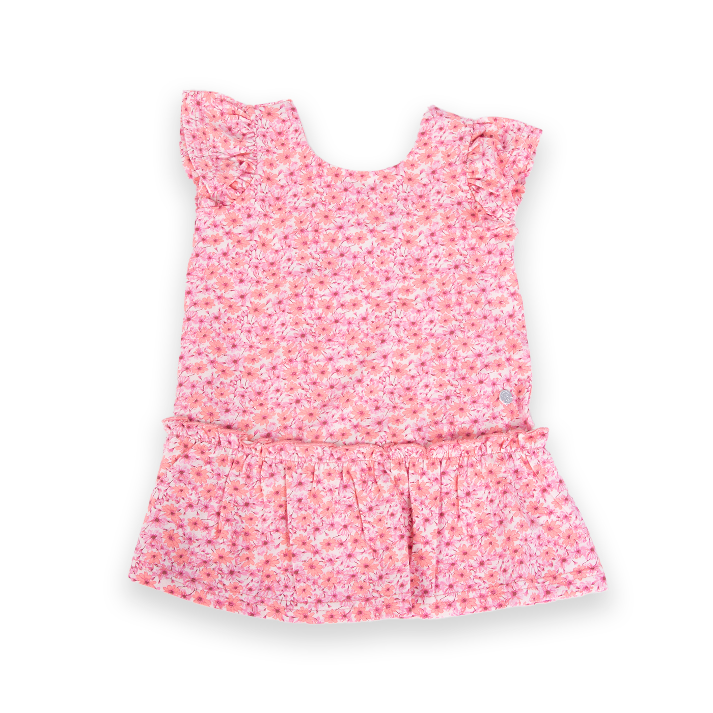 VESTIDO NIÑA PILLIN ROSADO PVA622-24ROS BEBE - 1