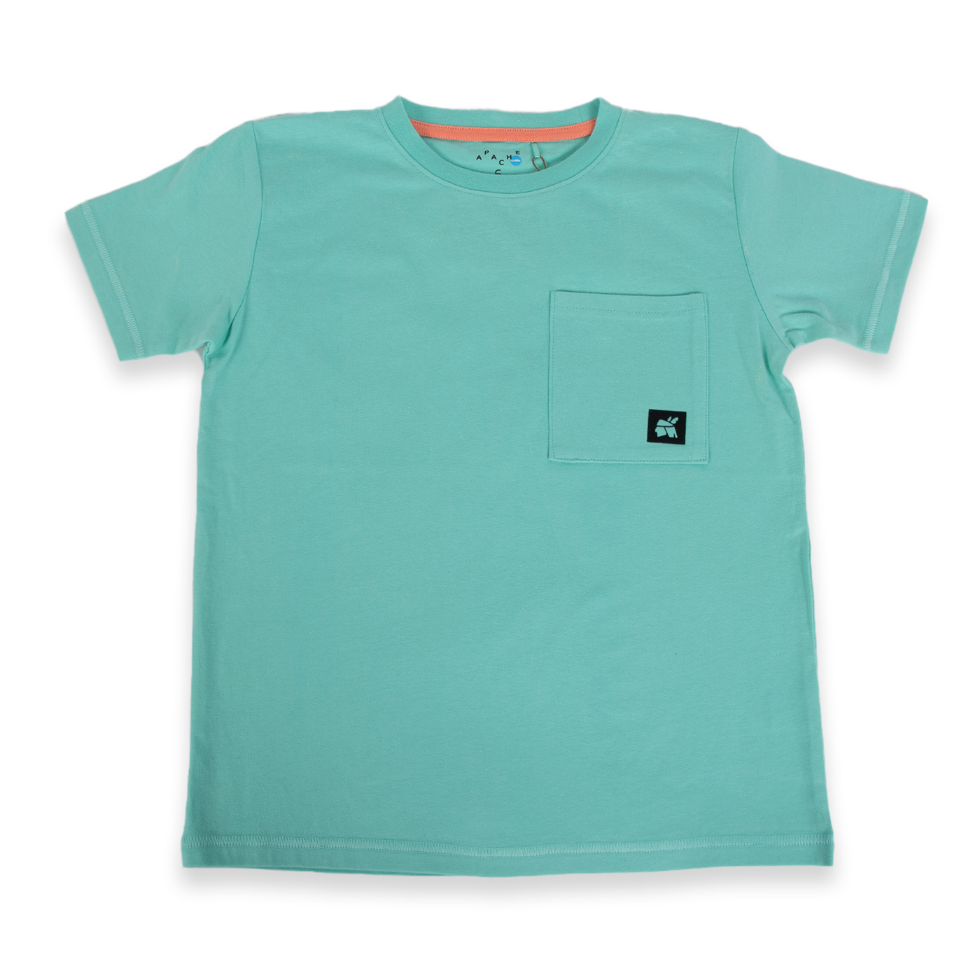 POLERA MANGA CORTA ALGODÓN NIÑO PILLÍN PVA606-24VER VERDE - 1